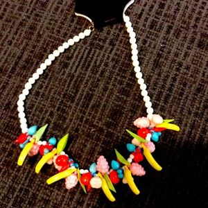 Vintage 80s rare fruit choker!!!!